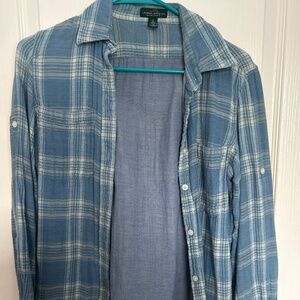Ralph Lauren plaid button down shirt